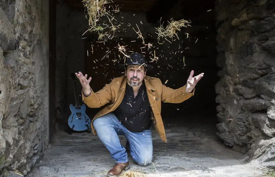 Juli Barrero, en una fotografia feta a l’era rehabilitada de Casa Rossell.