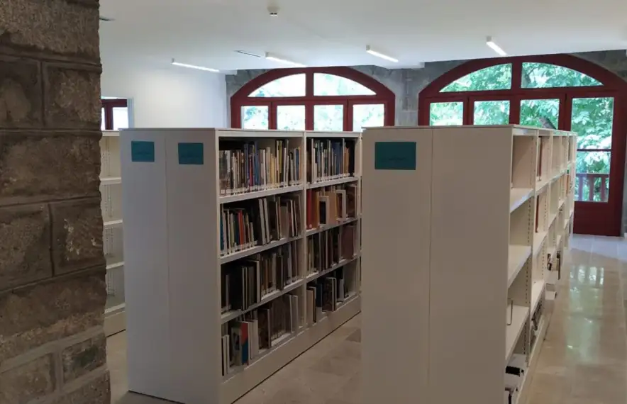 Les instal·lacions de la Biblioteca Nacional.