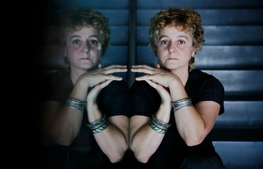 La directora teatral andorrana, ahir.