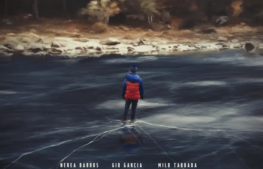 El cartell, acabat de sortir del forn.