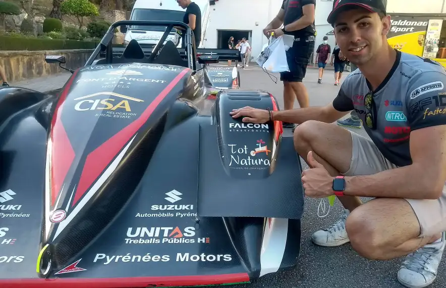 Raül Ferré, patrocinat per CISA Immobiliària, estarà al FIA Masters de Muntanya. Foto: Fotoesport