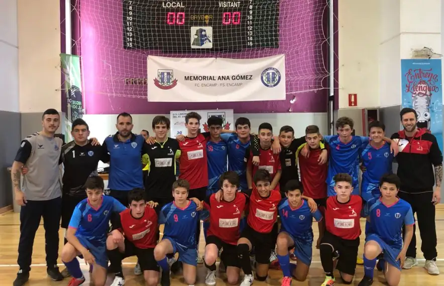 El primer Memorial Ana Gómez va comptar amb el Vedruna i l’Alella com a convidats. Foto: FS Encamp