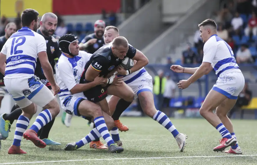 Pedro Alvarado, nou jugador argentí del VPC Andorra, en la seva estrena oficial a l’Estadi Nacional amb el VPC contra el Montredonnais. Foto: Facundo Santana