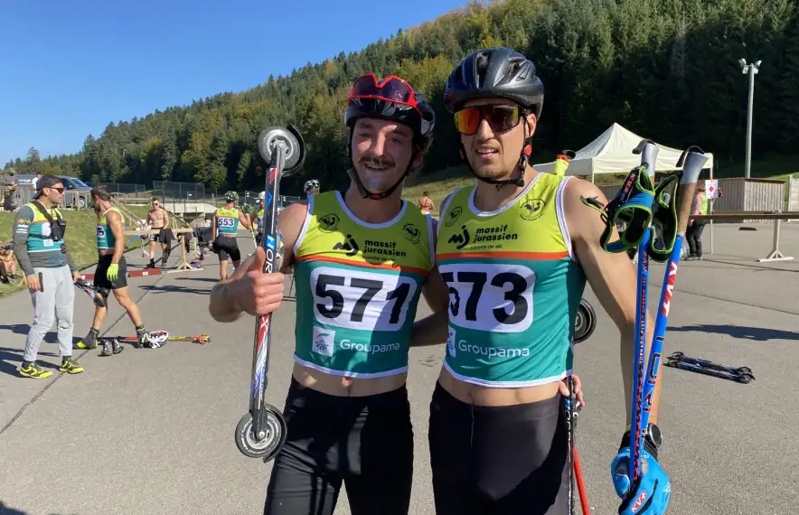 Hugo Lapalus i Irineu Esteve, a Doubs. Foto: Nordic Magazine