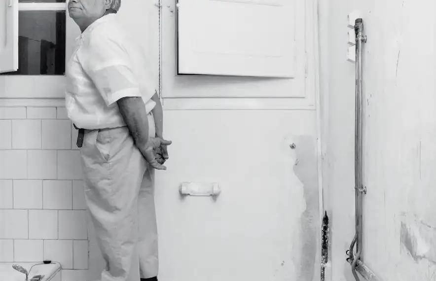 Era el 1999: Carles Esteve el va retratar així per al volum ‘Tres visions, quaranta imatges’.