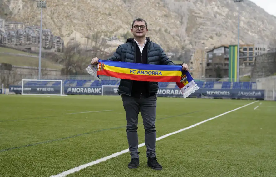 Ricard Pruna, a Prada de Moles. Foto: FC Andorra