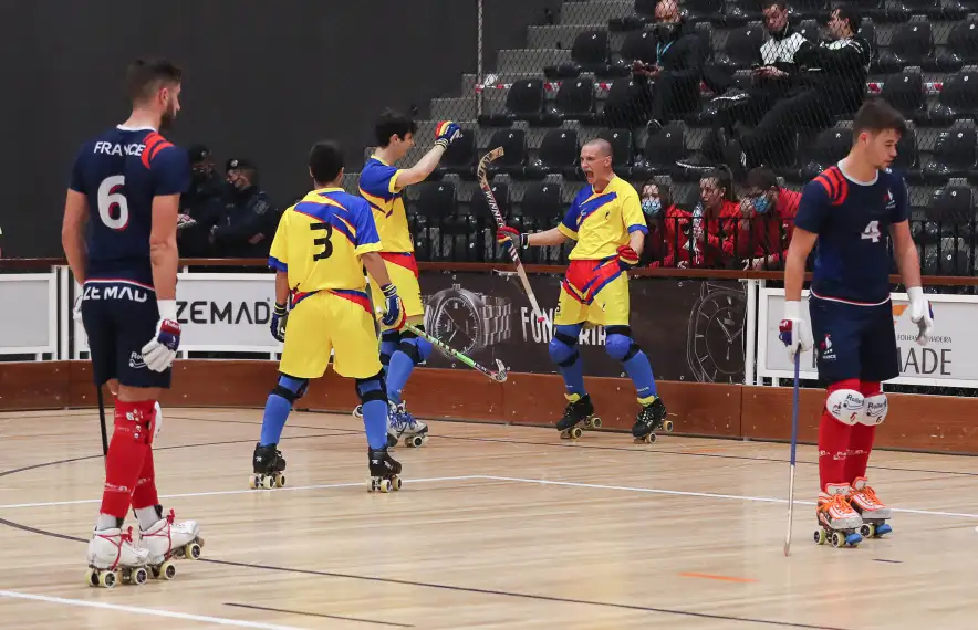 Bernat Picanyol, autor del 2 a 3 contra França. Foto: Antonio Lopes