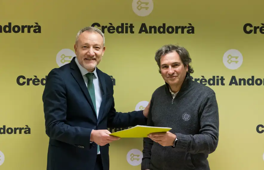 Joan Ramon Mas i Xavier Sarasa. Foto: Eduard Comellas