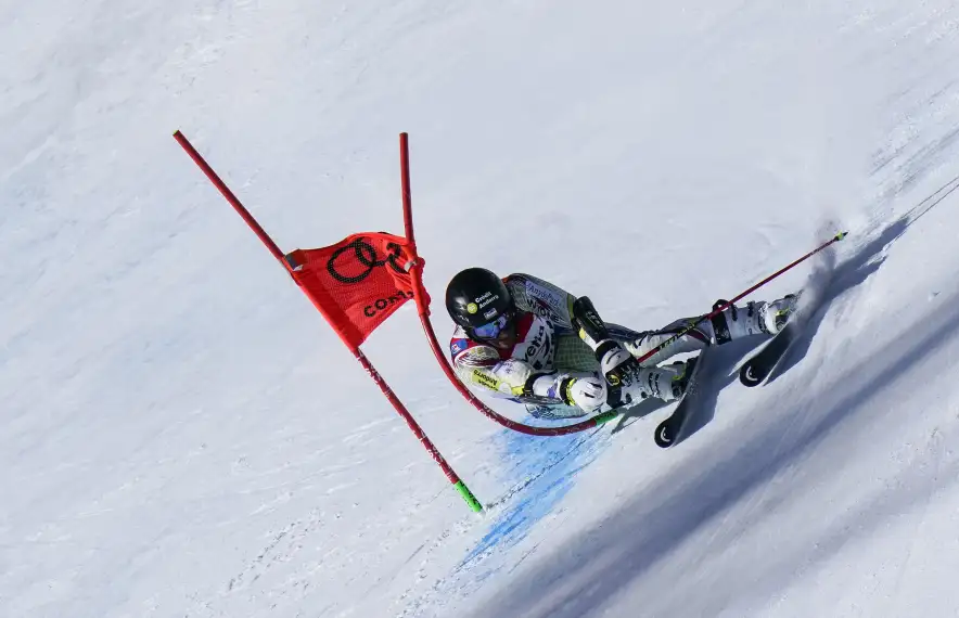 Joan Verdú, en una prova a Cortina.