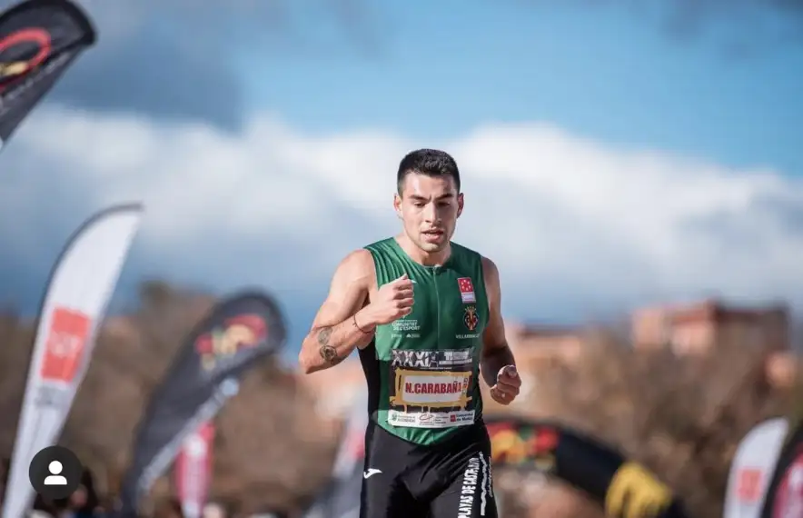 Nahuel Carabaña competirà a Dublín. Foto: Twitter FAA