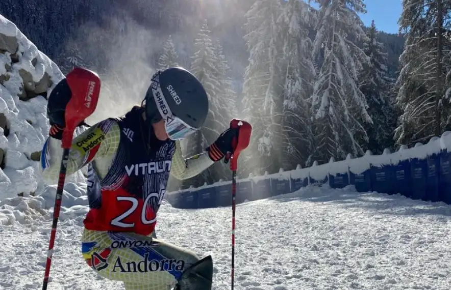 Íria Medina, a Kronplatz.