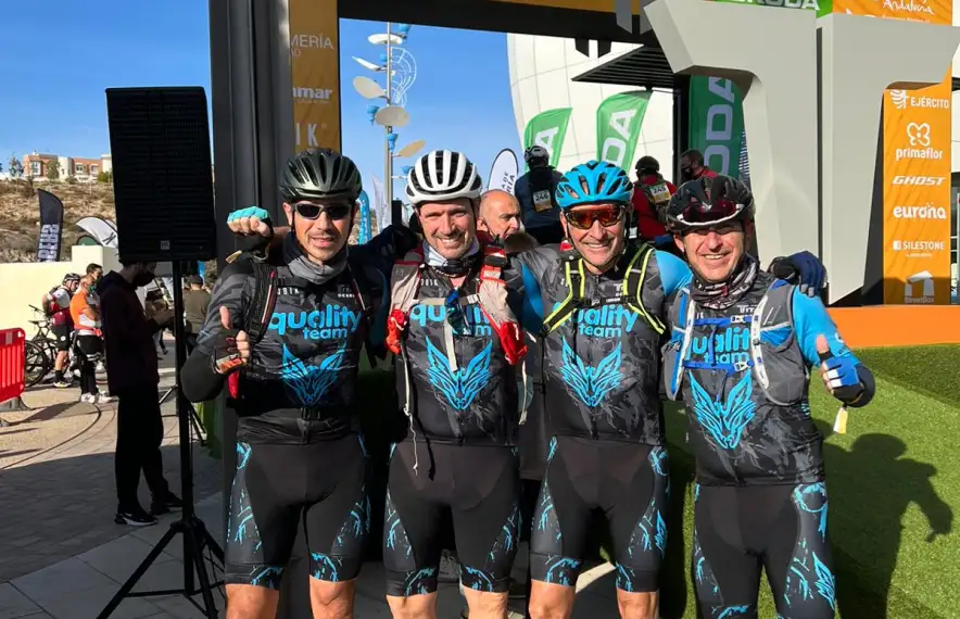 Ramon Aranda, amb el Quality Team.