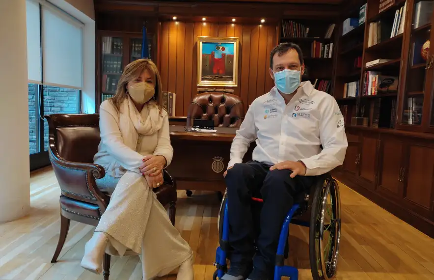 Conxita Marsol i Albert Llovera.