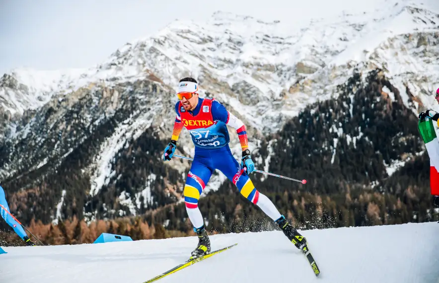 Irineu Esteve a la prova esprint.