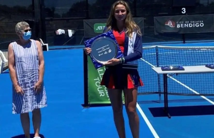 Vicky Jiménez es va quedar ben a prop de guanyar el seu segon títol en el circuit professional en perdre a la final de Bendigo.