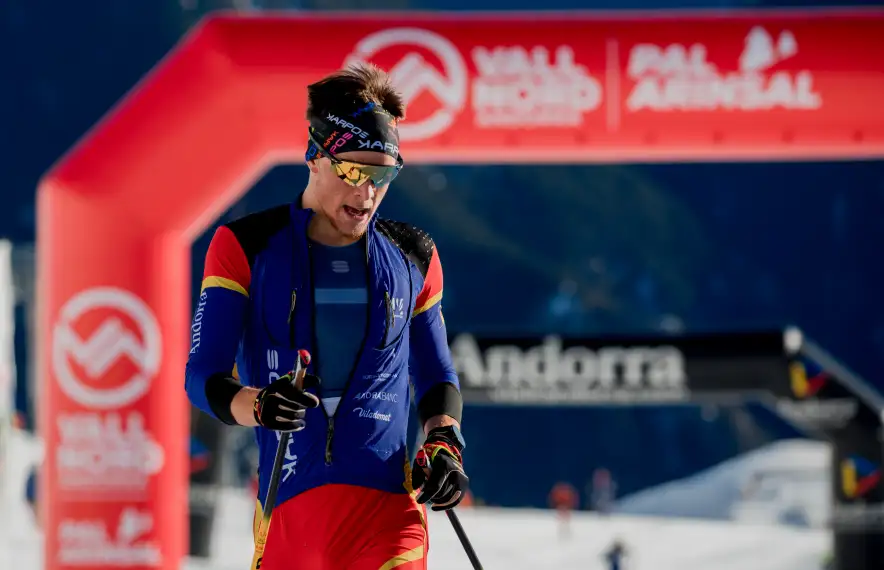 Oriol Olm, setè U20 a la Individual i la Vertical Race de la Comapedrosa Andorra.
