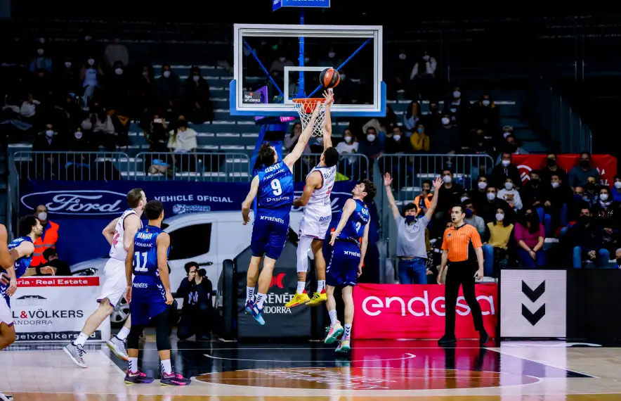 Wade Baldwin IV, base nord-americà del Bitci Baskonia, va anotar la cistella decisiva que va noquejar el BC MoraBanc.