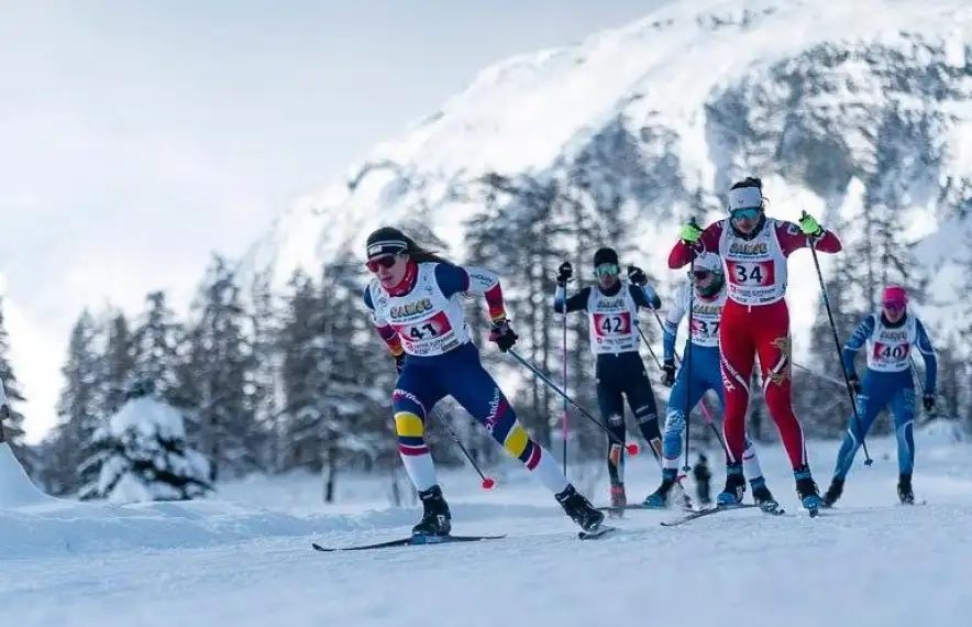 Gina del Rio, a Oberstdorf.