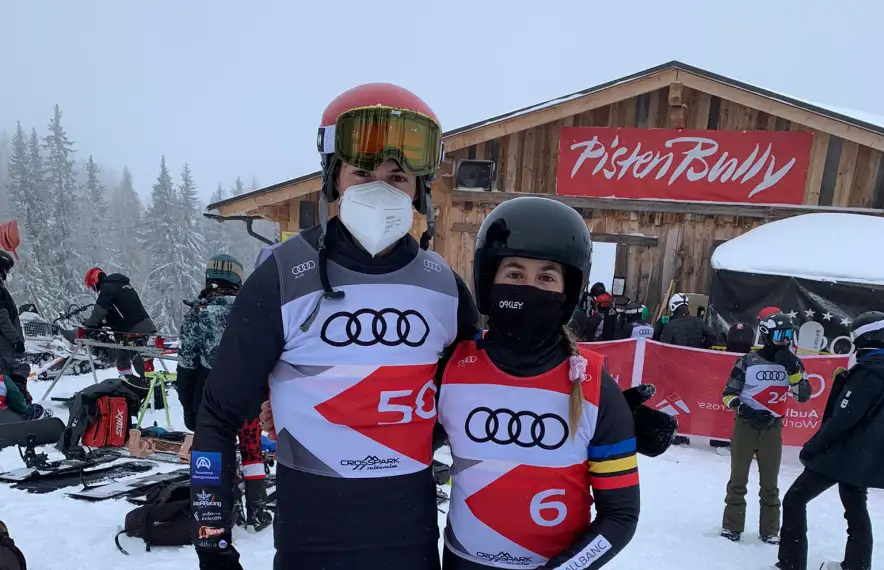 Mario da Cruz i Maeva, a Reiteralm.