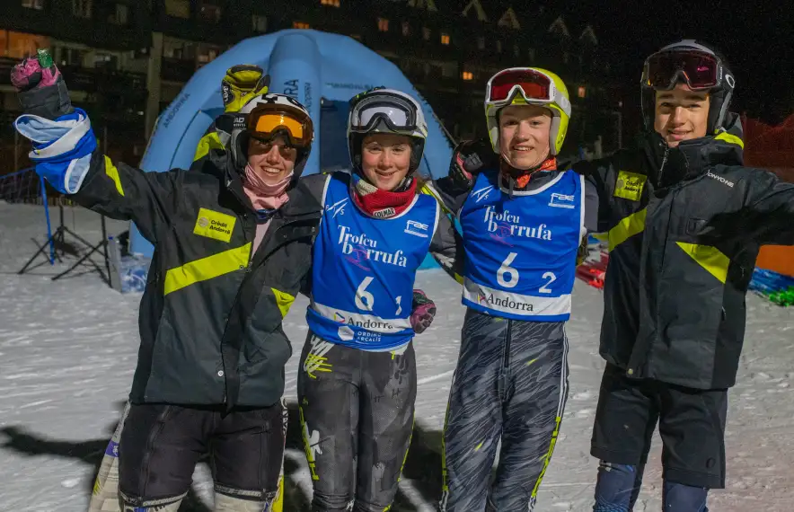 L’equip 2 d’Andorra es va fer amb la plata al Team Event del Canaro.