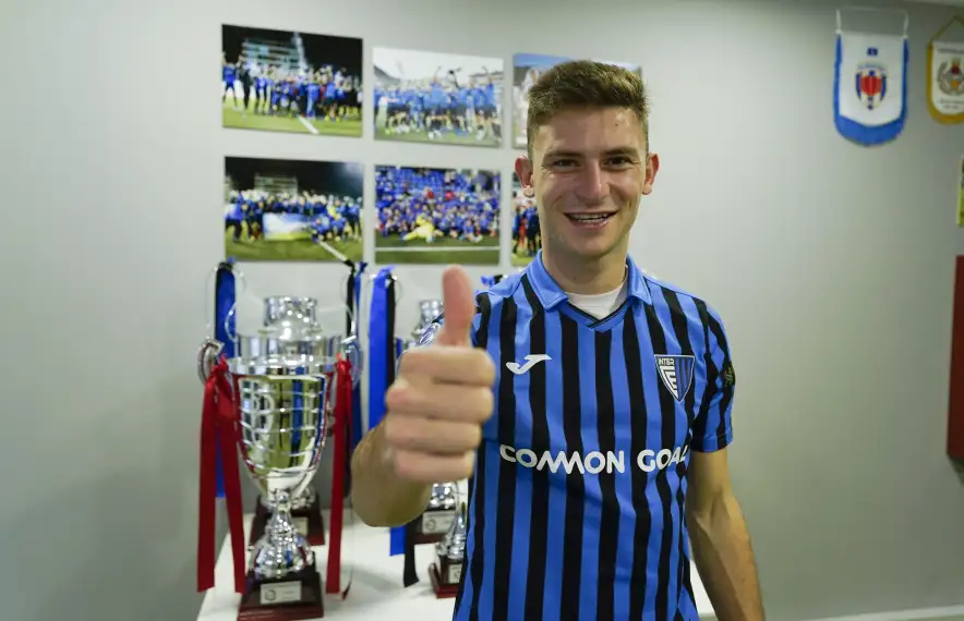 ‘Berto’ Espeso, el nou lateral esquerre de l’Inter Club Escaldes.