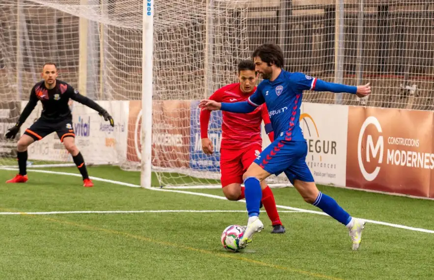 Víctor Pérez es va estrenar diumenge amb l’Atlètic Escaldes contra l’FC Santa Coloma.