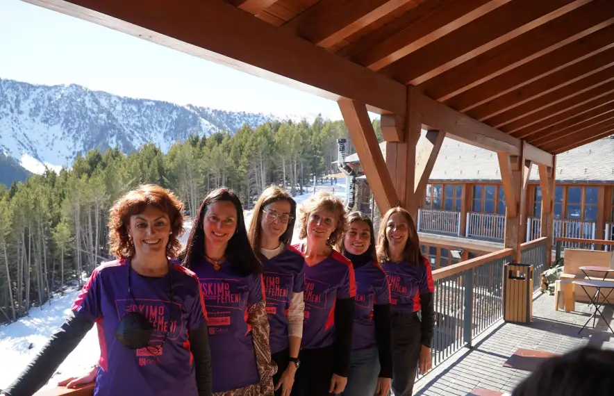 Presentació de l'Skimo femení.