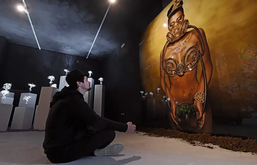 Philippe Shangti va ser l’últim representant andorrà a la Biennal de Venècia, el 2019.