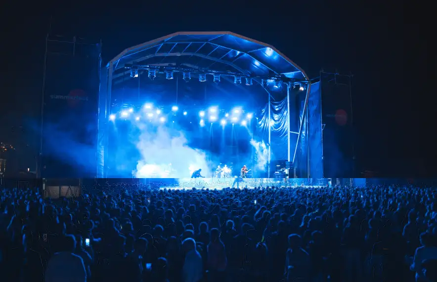 Concert de Taburete al festival celebrat a la Cerdanya.