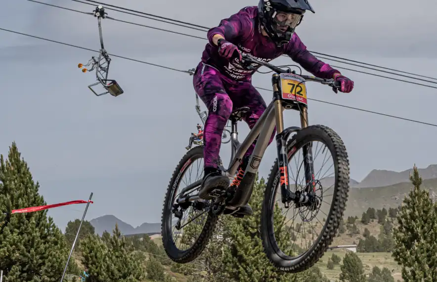 Arnau Graslaub, en acció.