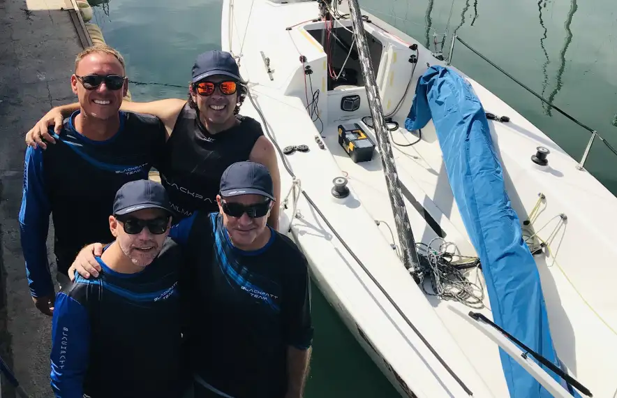 La tripulació del J70 andorrà a les Winter Series