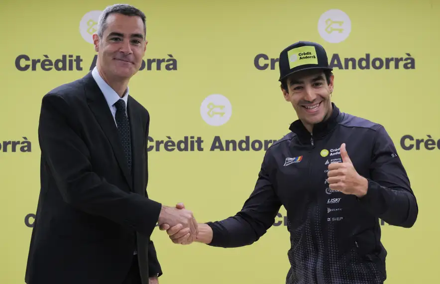 Jordi Playà i Joan Verdú, a Crèdit Andorrà.