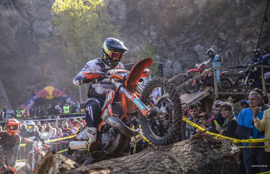 Marc Font, a Aguilar de Campoo.