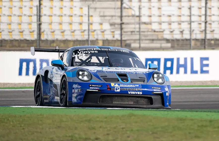 Joan Vinyes, al circuit de Hockenheim.