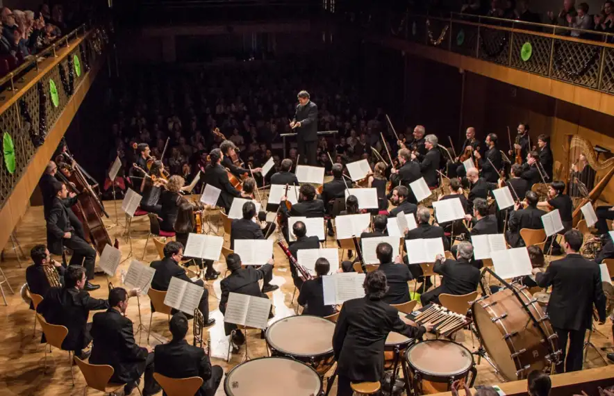 Un concert a l'Auditori Nacional d'Andorra a Ordino.