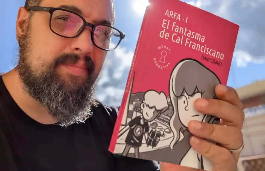 L'escriptor i il·lustrador barceloní, un habitual del segell Meraki.