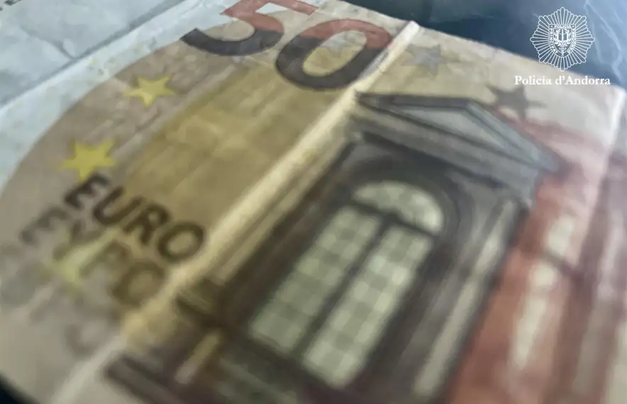 Un dels bitllets falsos que es va detectar l’any passat.