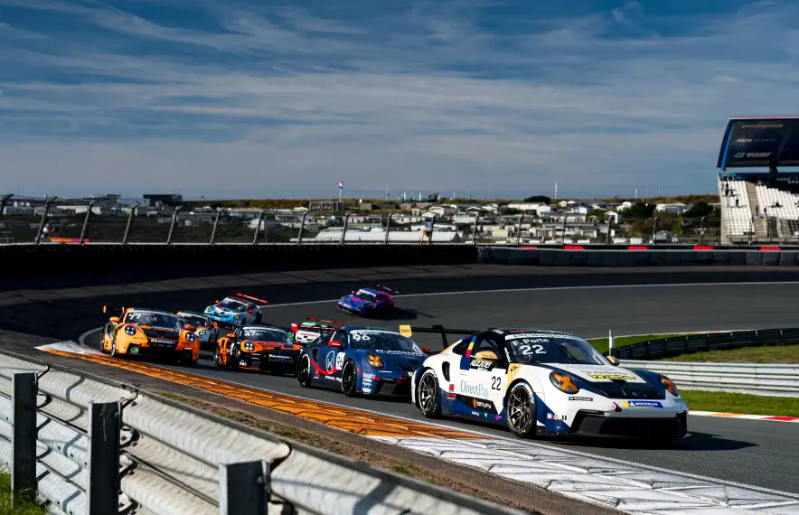 Frank Porté, a Zandvoort.