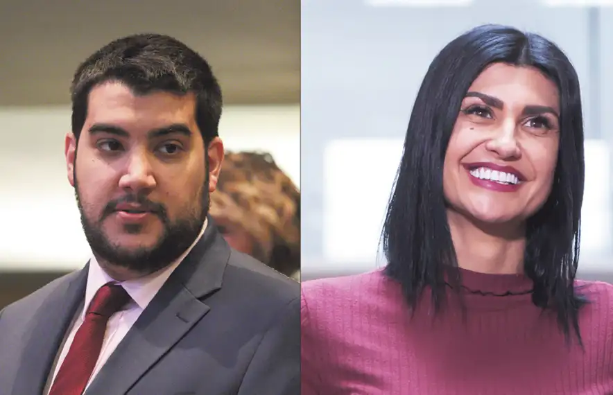 Pere Baró i Carine Montaner.