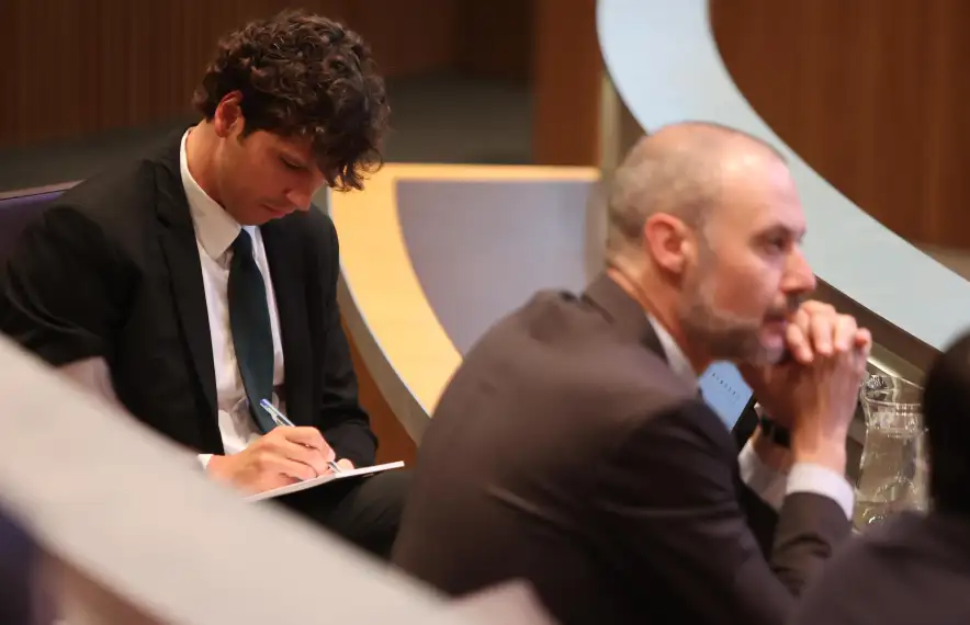 Pol Bartolomé al Consell General.