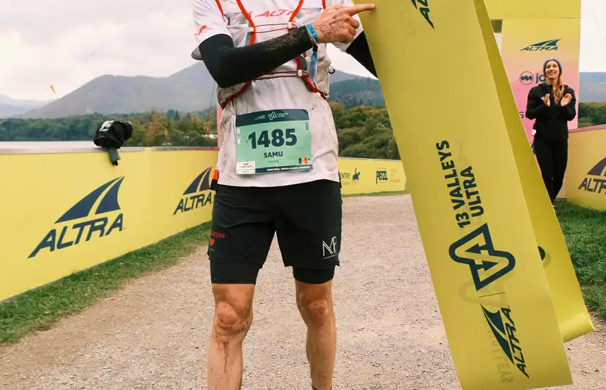 Samu Ponce, a la meta.