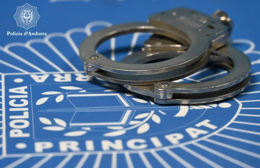 La policia va detenir un conductor begut després de tenir un accident.