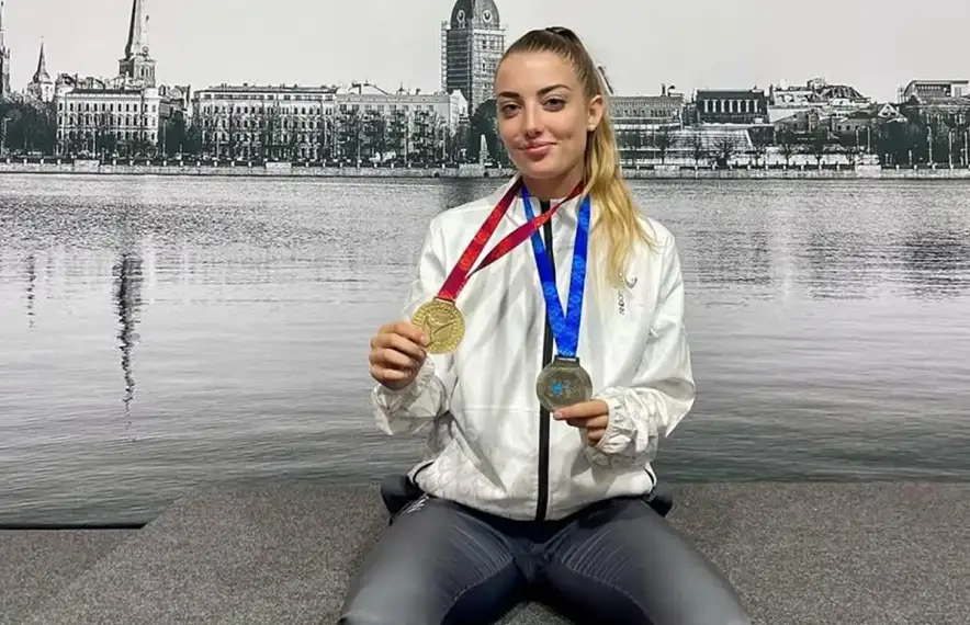 Naiara Liñán, a Riga.