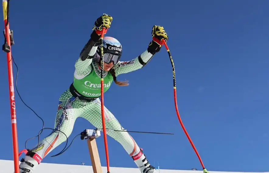 ‘Cande’ Moreno, a Corralco.