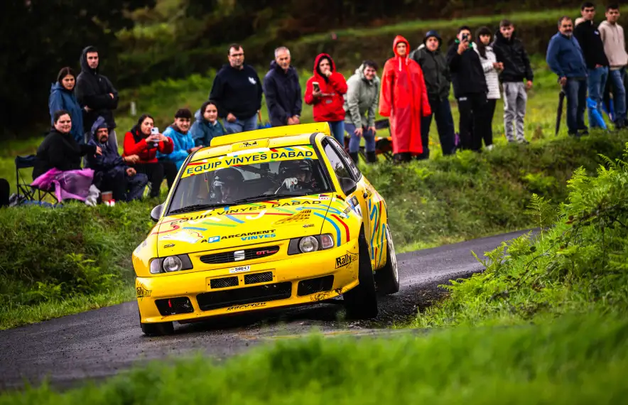 Joan Vinyes, en territori gallec.