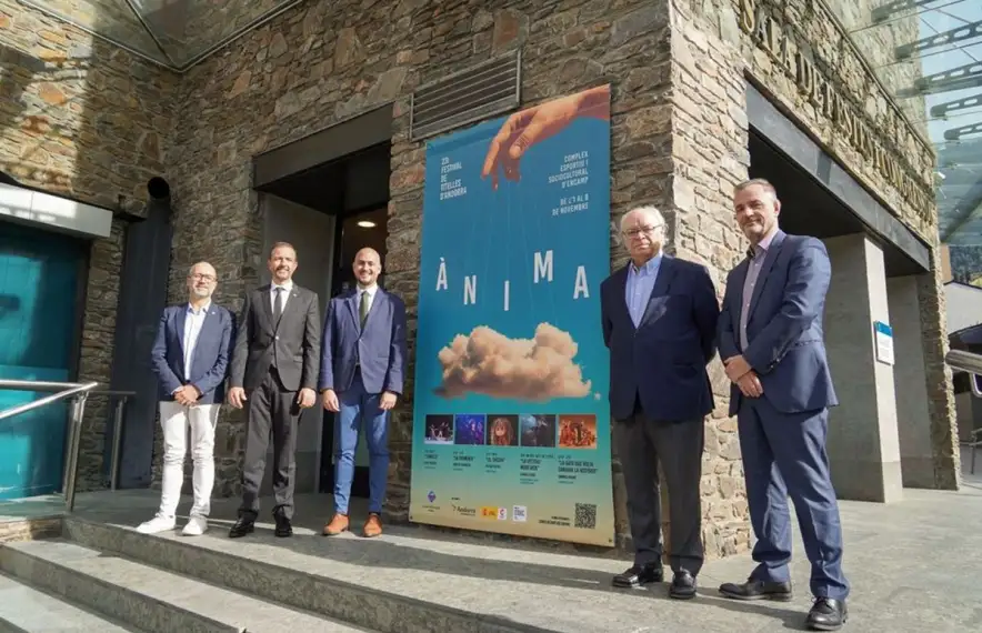 Organitzadors i col·laboradors del festival Ànima.