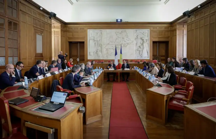 Un moment de la novena edició del Diàleg transfronterer Occitània-Andorra.