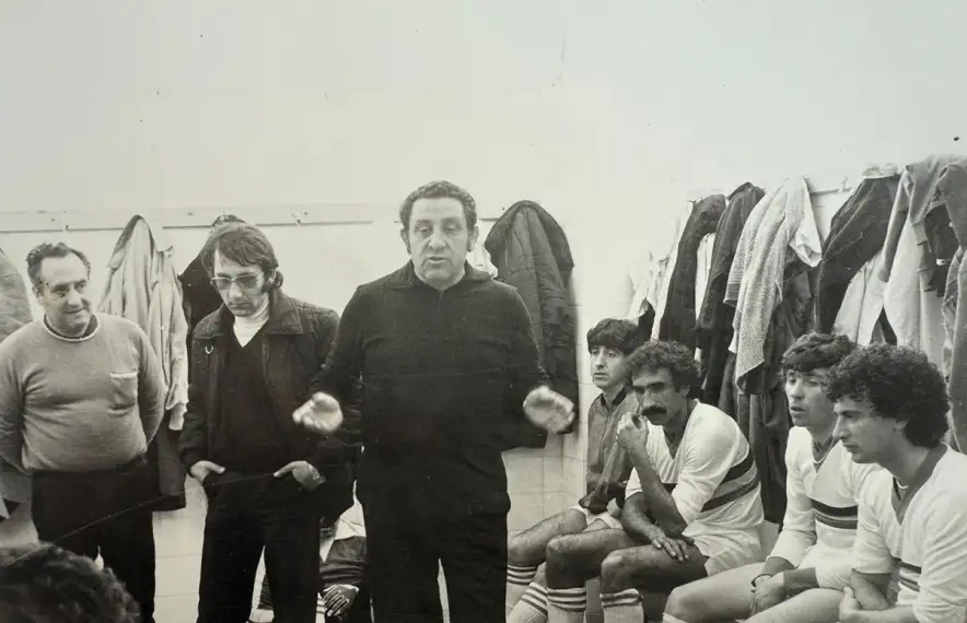 Vicente Dauder, com a tècnic, va col·leccionar banquetes, ascensos i descensos.