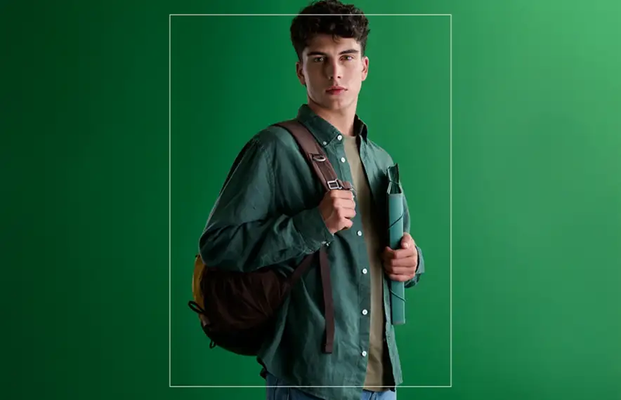 Un jove que pot demanar un crèdit pels estudis o a la emancipació.