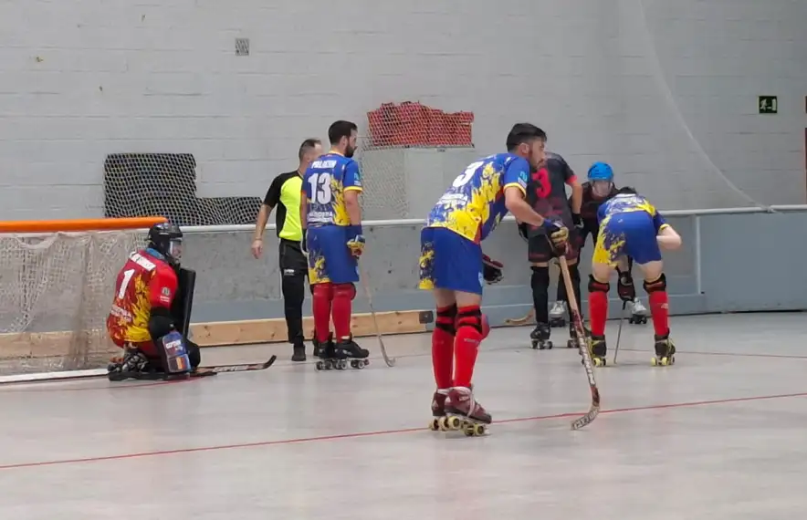 L’Andorra HC, contra l’Olot.